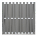 Popular Garden Fence Trellis Panel Composite Post Waterproof WPC Fence